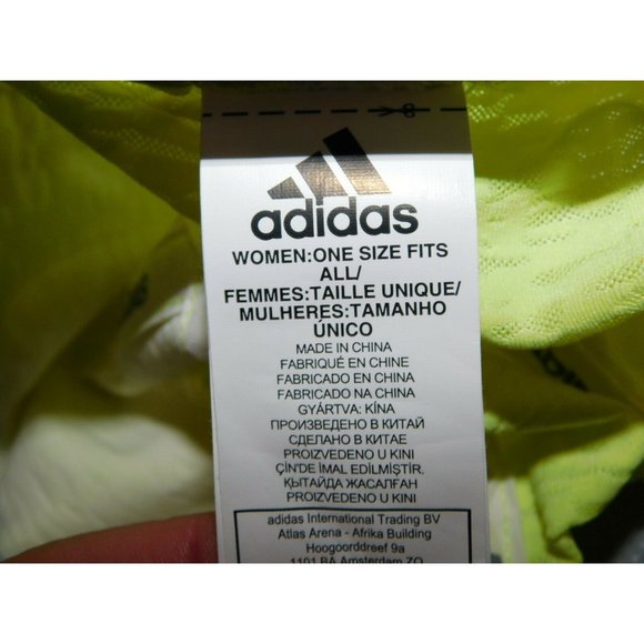 Adidas Novelty Womens Frozen Yellow Adjustable Golf Hat - Picture 4 of 9